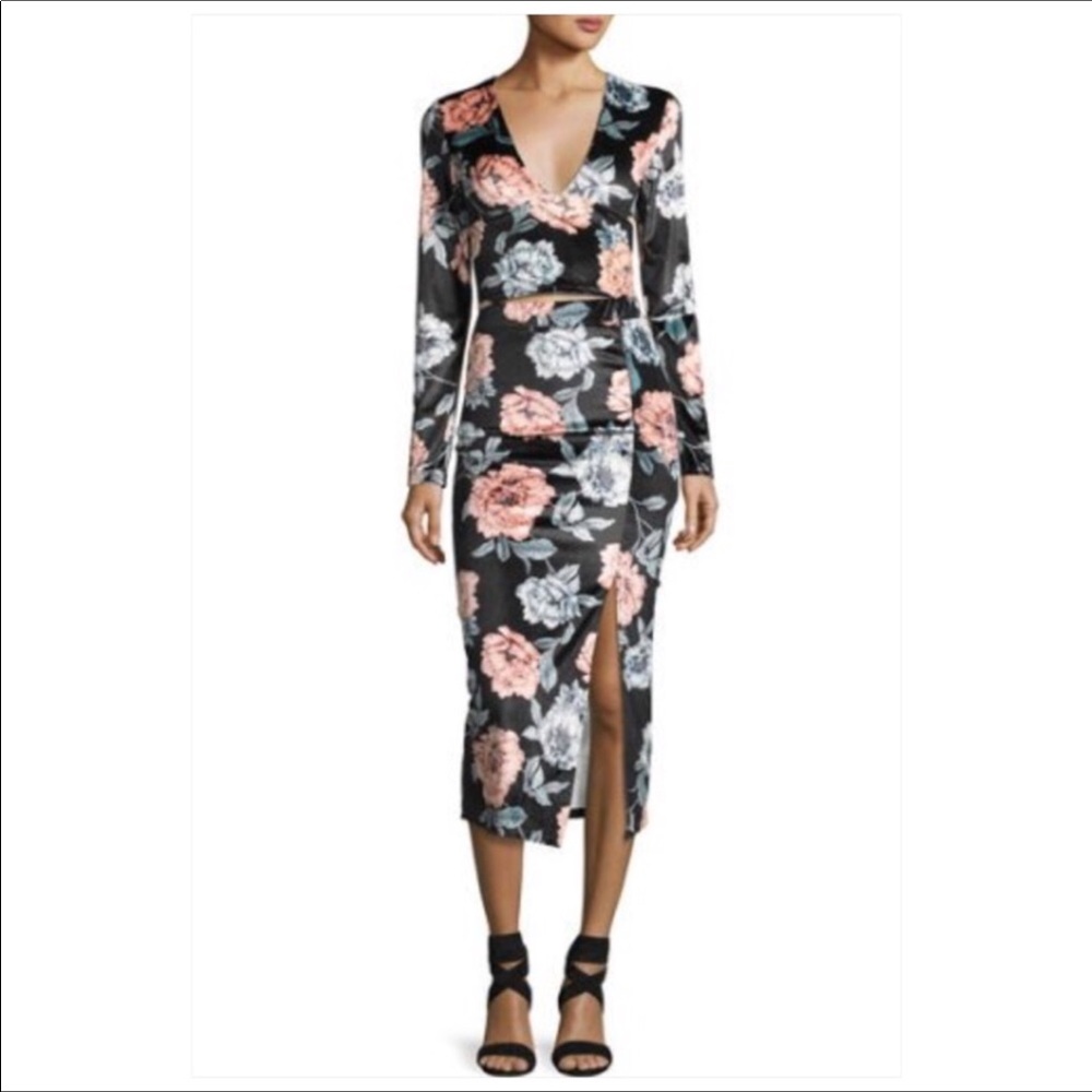 MinkPink Garden of Eden Top & Skirt NWT